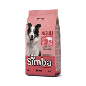 غذای خشک سگ مونژه سیمبا با طعم گوشت گاو 20 کیلوگرم